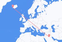 Flyreiser fra Rafha, Saudi-Arabia til Reykjavík, Island