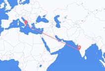 Fly fra Goa til Crotone