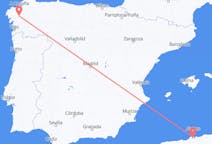 Flyreiser fra Alger, til Santiago de Compostela