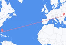Flyreiser fra North Eleuthera, Bahamas til Iași, Romania