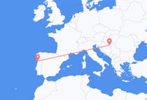 Flyrejser fra Osijek, Kroatien til Porto, Portugal