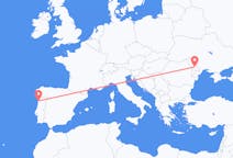 Vluchten van Porto, Portugal naar Chisinau, Moldavië