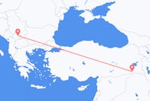 Flyreiser fra Priština, Kosovo til Sirnak, Tyrkia