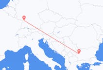 出发地 德国出发地 卡尔斯鲁厄目的地 保加利亚苏菲亚的航班