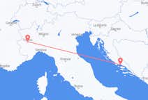 Vols de Turin à Split