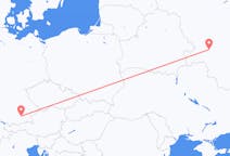 Vols depuis la ville de Briansk vers la ville de Munich