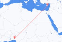 Flyreiser fra Ibadan, til Larnaka