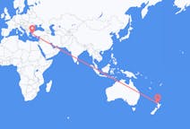 Flights from Auckland, New Zealand to İzmir, Turkey