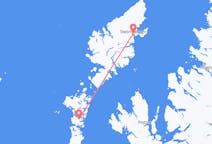 Flyreiser fra Benbecula, Skottland til Stornoway, Skottland