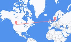 Flyrejser fra Kalispell, USA til Angelholm, Sverige