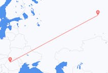 Flights from Khanty-Mansiysk, Russia to Cluj-Napoca, Romania