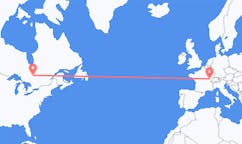 Flights from Rouyn-Noranda, Canada to Dole, France