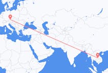 Flyreiser fra Ubon Ratchathani Province, Thailand til Linz, Østerrike