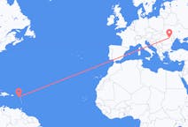 Flights from Nevis, St. Kitts & Nevis to Bacău, Romania