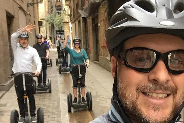 PRIVATE Live-guided Barcelona 3 uur durende Segway Tour