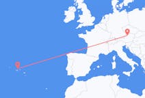 Flights from Graciosa, Portugal to Linz, Austria