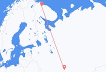 Fly fra Murmansk til Pensa