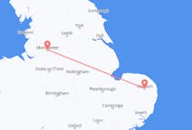 Flights from Norwich, the United Kingdom to Manchester, the United Kingdom