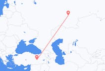 เที่ยวบิน จาก อูฟา, รัสเซีย ไปยัง เอลาซิก, ตุรกี