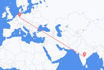 出发地 印度海得拉巴 (巴基斯坦)目的地 德国帕德博恩的航班