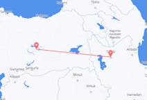 Flyreiser fra Tabriz, til Elazig