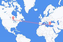 Flights from Thunder Bay to Santorini