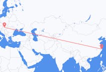 Loty z Ningbo w Chinach do Budapesztu na Węgrzech