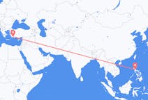 Flyg från Manila, Filippinerna till Dalaman, Turkiet