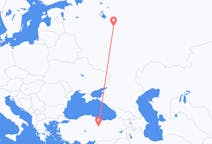 Flights from Ivanovo, Russia to Sivas, Turkey
