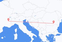 Vluchten van Grenoble, Frankrijk naar Boekarest, Roemenië