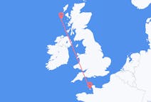 Flyrejser fra Barra, Skotland til Saint Helier, Jersey