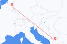Flüge von Skopje, nach Lüttich