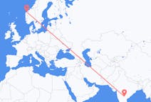 Flights from Hyderabad to Ålesund