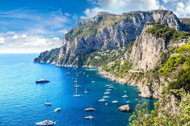 Excursão de barco particular Amalfi a Capri