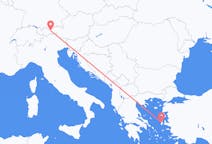 Flights from Chios, Greece to Innsbruck, Austria