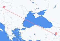 Vluchten van Boedapest, Hongarije naar Van, Turkije
