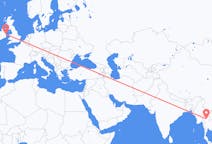 泰国出发地 南邦省飞往泰国目的地 都柏林的航班