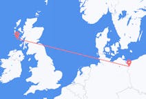 Flights from Tiree, Scotland to Szczecin, Poland