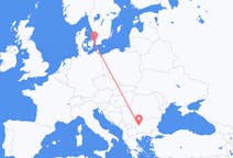 Flights from Sofia in Bulgaria to Copenhagen in Denmark