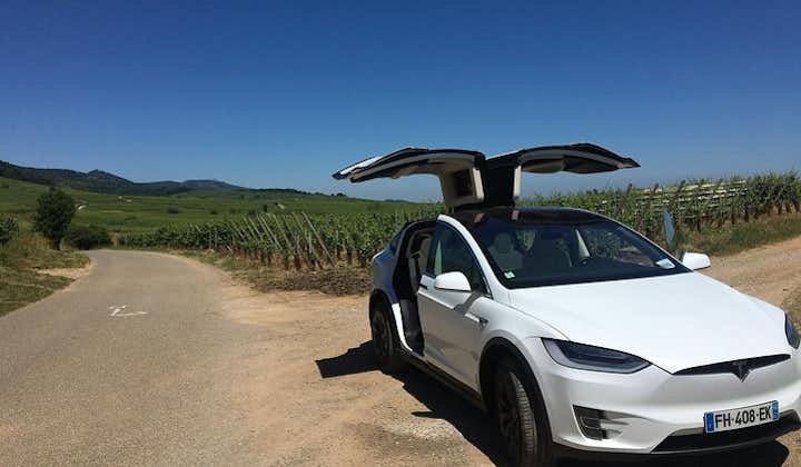 Alsace Tour : Wine Tasting, Villages & Castle Visits with friendly Tesla driver
