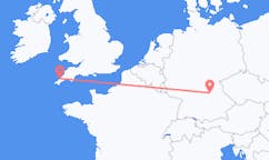 Flyrejser fra Newquay, England til Nürnberg, Tyskland