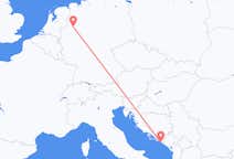 Flyg från Münster till Dubrovnik