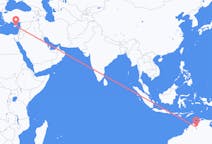 Flyg från Kununurra, Australien till Larnaca, Cypern
