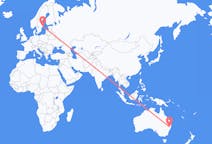 Flyrejser fra Armidale, Australien til Stockholm, Sverige