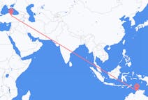 Flights from Darwin, Australia to Amasya, Turkey