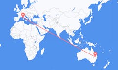 Рейсы из Мори, Австралия в Аяччо, Франция