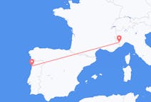 Flights from Cuneo, Italy to Porto, Portugal