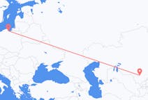 Flyg från Türkistan till Gdańsk