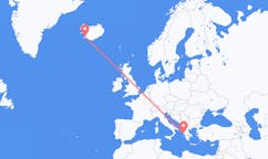 Рейсы из Превезы, Греция в Рейкьявик, Исландия