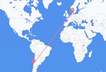 Flyrejser fra Concepción, Chile til Billund, Danmark